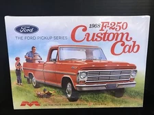 MOEBIUS 2564 1968 F-250 CUSTOM CAB PICKUP TRUCK MODEL KIT-NIB-1/25 SCALE