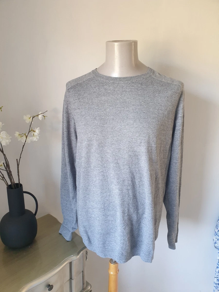 Grey thin jumper store