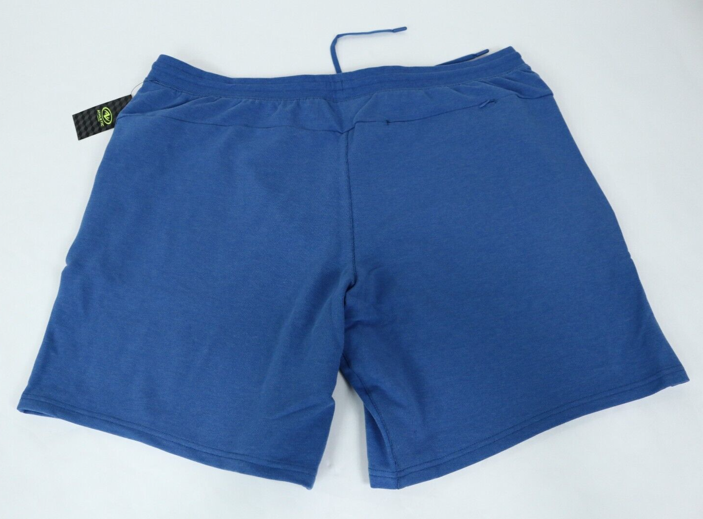 Mens Athletic Works Blue French Terry Activewear Shorts Size XLarge 40