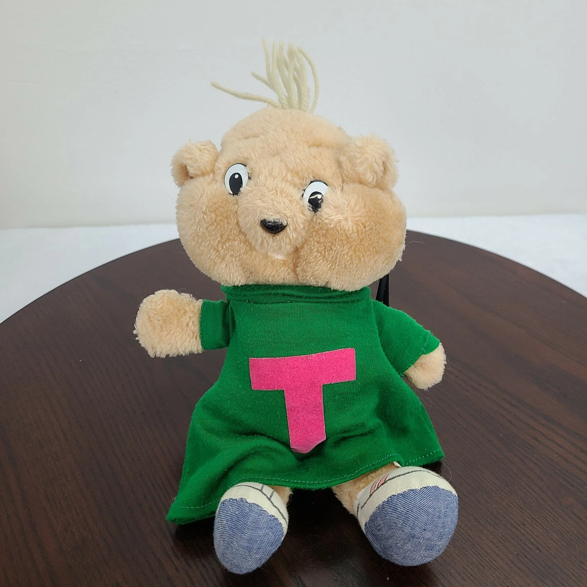 Vintage 1983 Theodore Chipmunk Plush 10 Alvin And The Chipmunks Stuffed Toy