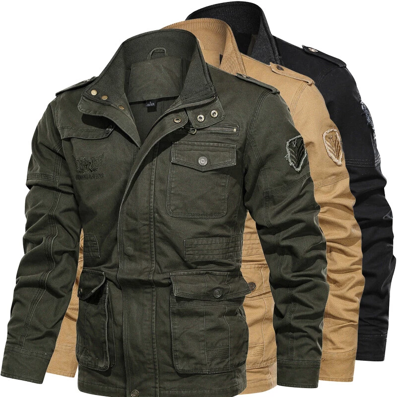 Men's cotton cheap windbreaker