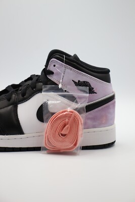 Nike Air Jordan 1 Mid Bleached Coral White Black DM1200-001 Men's