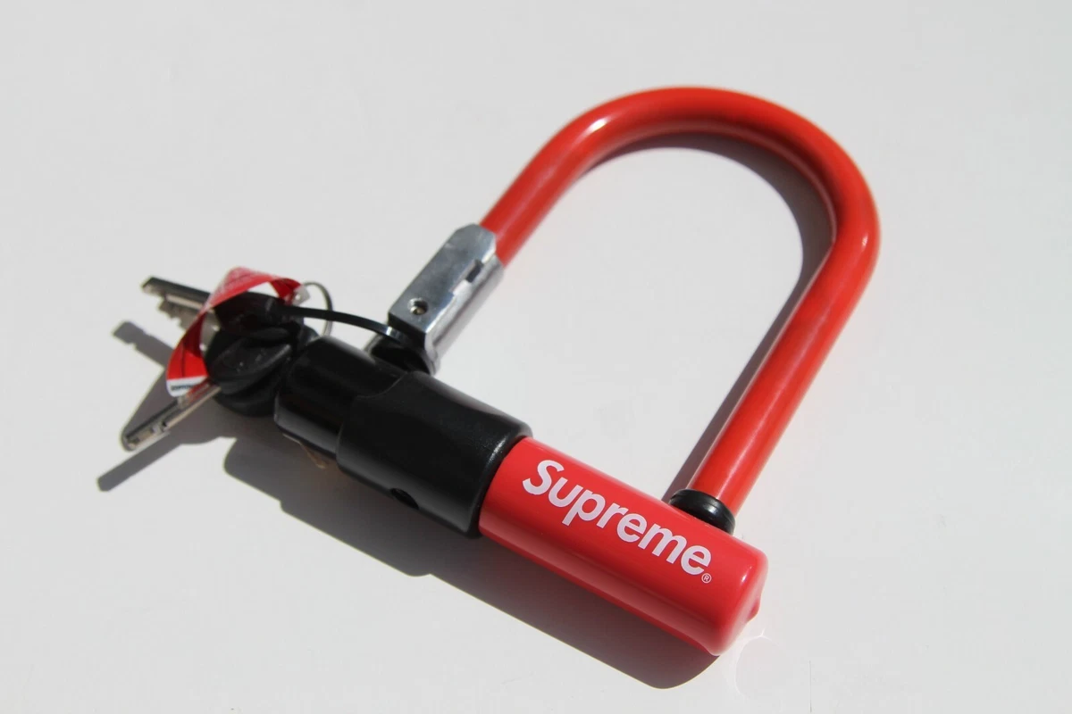 Supreme bike cheap lock