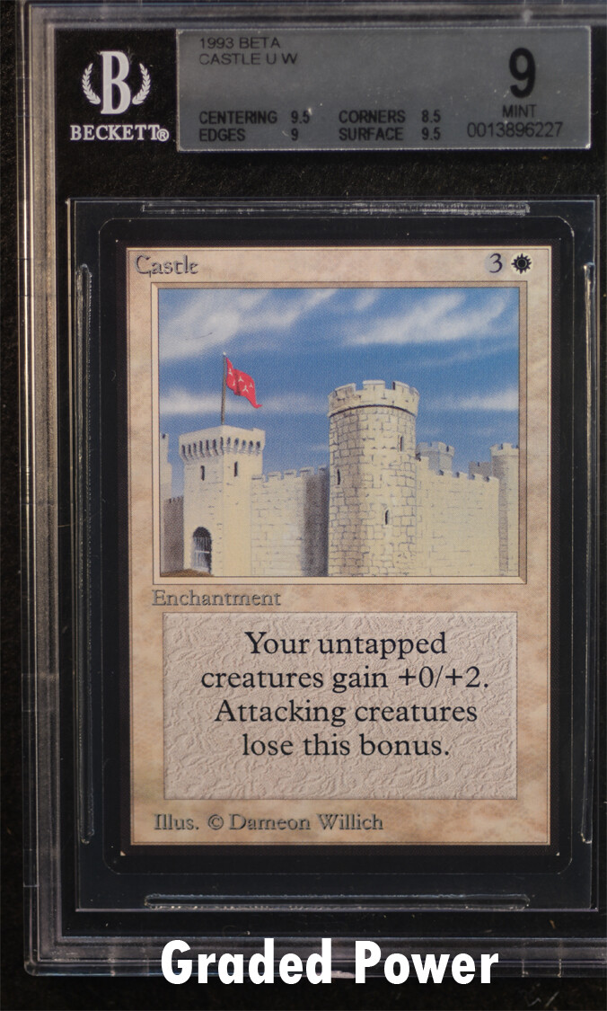 Beta Castle  9 Magic MTG (6227) C2
