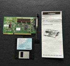 Adaptec AVA-1505 AT-to-SCSI Host Adapter Board 25-Pin Set Up Diskette  Guide