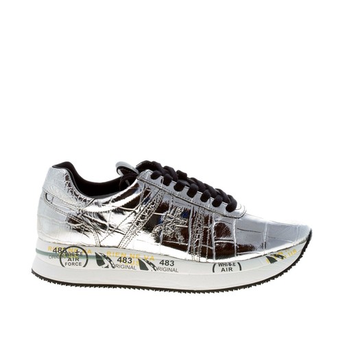 Premiata Sneakers CONNY in laminato e stampato argento argento - Scarpe  Sneakers basse Donna 273,00 €