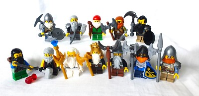 MOC aus LEGO -Teilen Zwerge AUSSUCHEN Minifiguren Ritter NEU passend zu 10305