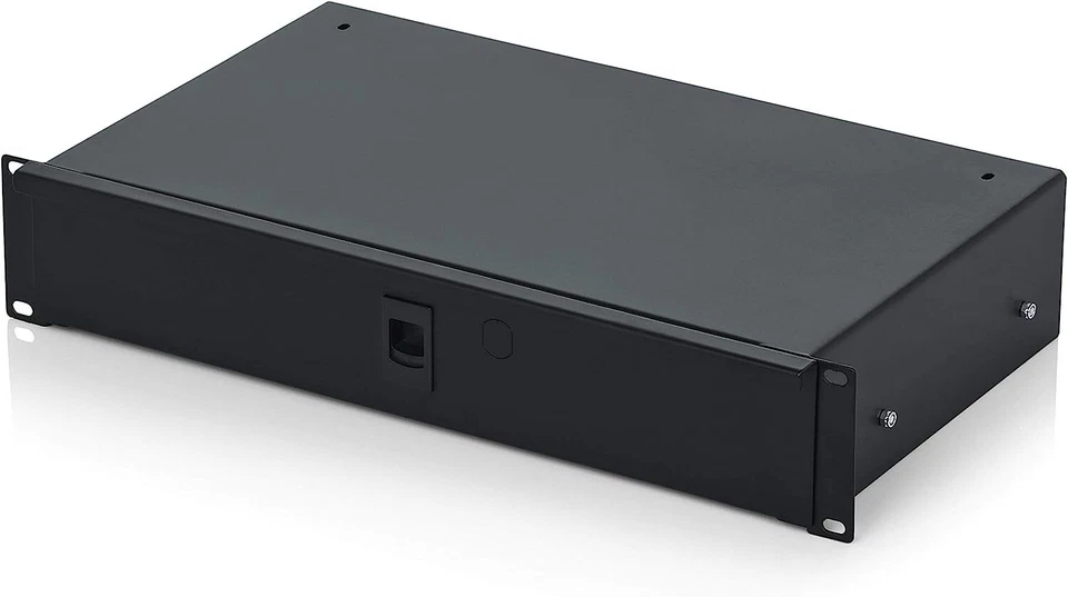 Gator Rackworks Shallow 2U Rack Mount Drawer with Lock; 10" Deep (GRW-DRWSH2) - Image 2 of 4