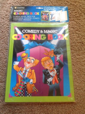 Comedy and Magic Coloring Book - Easy Magic Trick