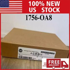 New NEW PLC 1756-OA8 SER A ControlLogix 8 Pt D/O 120/240V AC Module US
