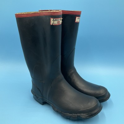 Argyll Uniroyal Black Rubber Wellington 