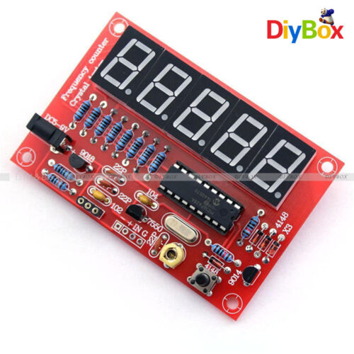 Crystal Oscillator Frequency Counter Tester meter 1Hz-50MHz 1MHz-1.1GHz DIY Kits - Picture 10 of 33