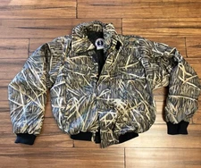 Mustang Survival MJ6214 Camo Flotation Bomber Jacket Realtree Max-4 Men’s L