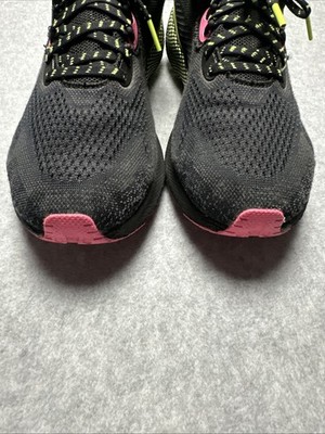 Size 11 - Under Armour HOVR Machina 3 Black Lime Pink for  display picture 3