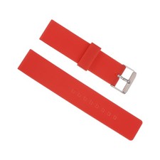 Rubber Watch Band 20mm Quick Release Replacement Silicone Watch Strap Red