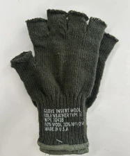 Fingerless Wool Glove Inserts