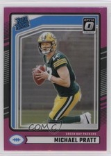 2024 Panini Donruss Rated Rookie Optic Preview Pink Prizm Michael Pratt 1rt3