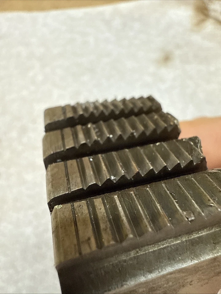 HSS NPT 1”- 2”Set Of 1,2,3,4 Threading Die Set For Ridgid  New Made England - Image 4 of 4