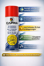 Multifunktionsöl 8-in-1 Spray 400ml 2er Set Rostlöser Kriechöl Kunststoff KFZ