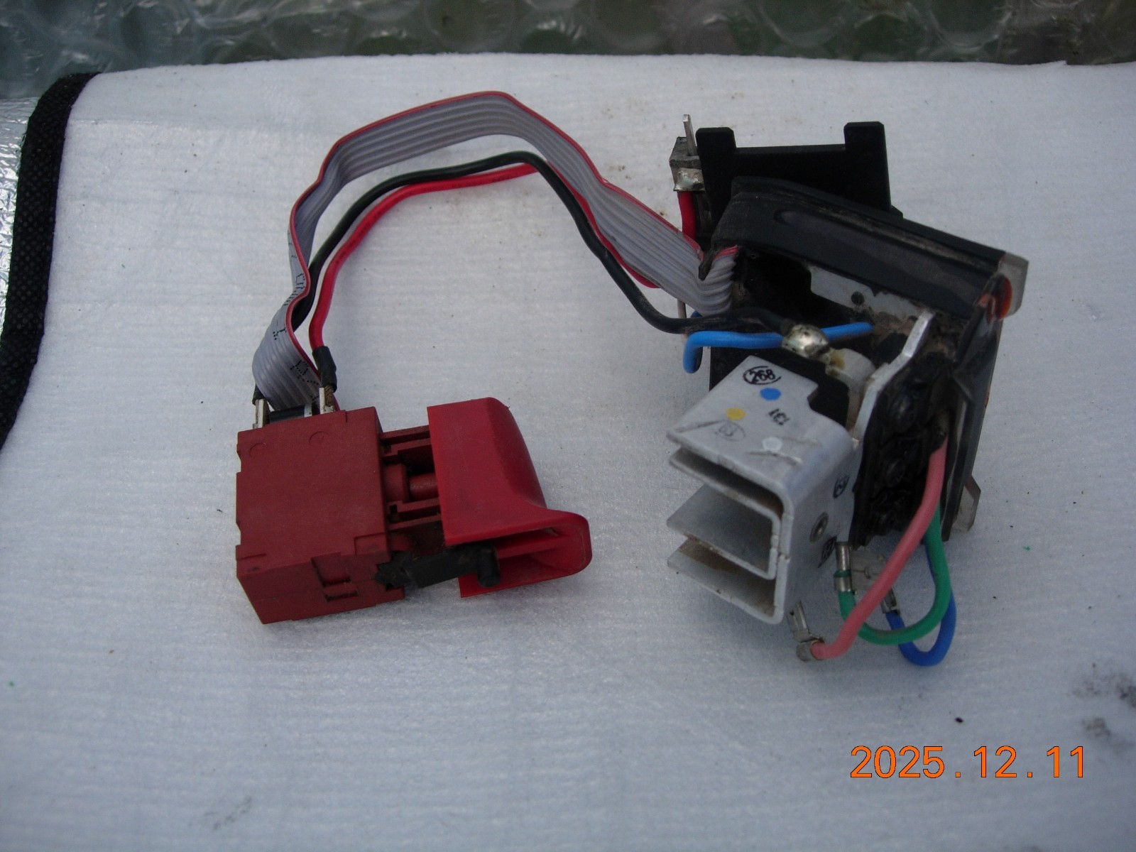 BOSCH GBH 36 V-EC 36V COMPACT HAMMER DRILL ELECTRONICS MODULE TRIGGER SWITCH