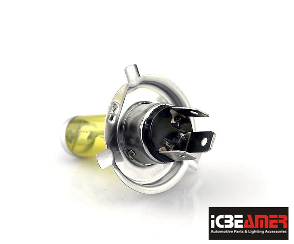 H4 9003-HB2 60/55W Xenón HID Amarillo Bombilla Faro Luz Alta Baja L671 Foto 2 de 4