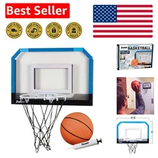 High-Quality Indoor Mini Basketball Set - Door-Mount Hoop & Accessories