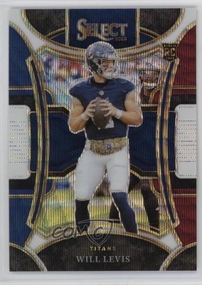 2023 Panini Select Suite Level Tri-Color Prizm 141/149 Will Levis Rookie RC 2y0