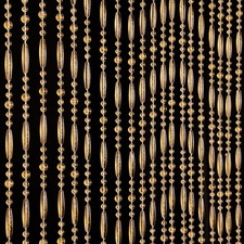 45 Strands Acrylic Crystal Beaded Curtain, 35.5" x 79" Hanging Wave Pattern D...