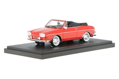 Volkswagen 411 L Karmann Cabriolet Prototype 60073 AutoCult Modellauto 1:43