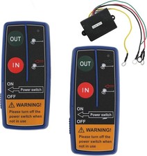 12v Wireless Winch Remote Control 2pcs - Tool Offroad 17000lb Capacity