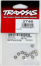 Traxxas 2746 3x6mm Metal Washers (12) New