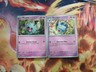 Woobat & Swoobat Paldean Fates Pokemon Card
