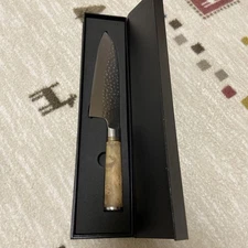 Takeshi Saji Santoku Knife 180mm Japanese Echizen Forged Chef Knife
