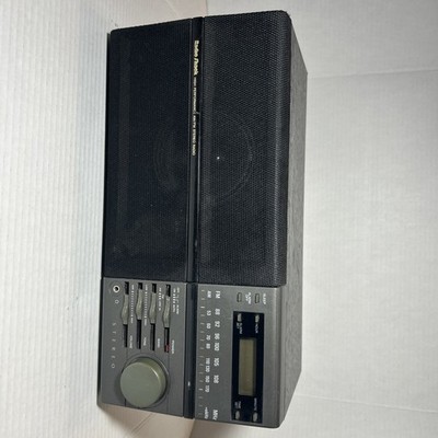 Optimus AM/FM Stereo Receiver Clock Radio 12-1596 Tested Working Perfectly Loud!