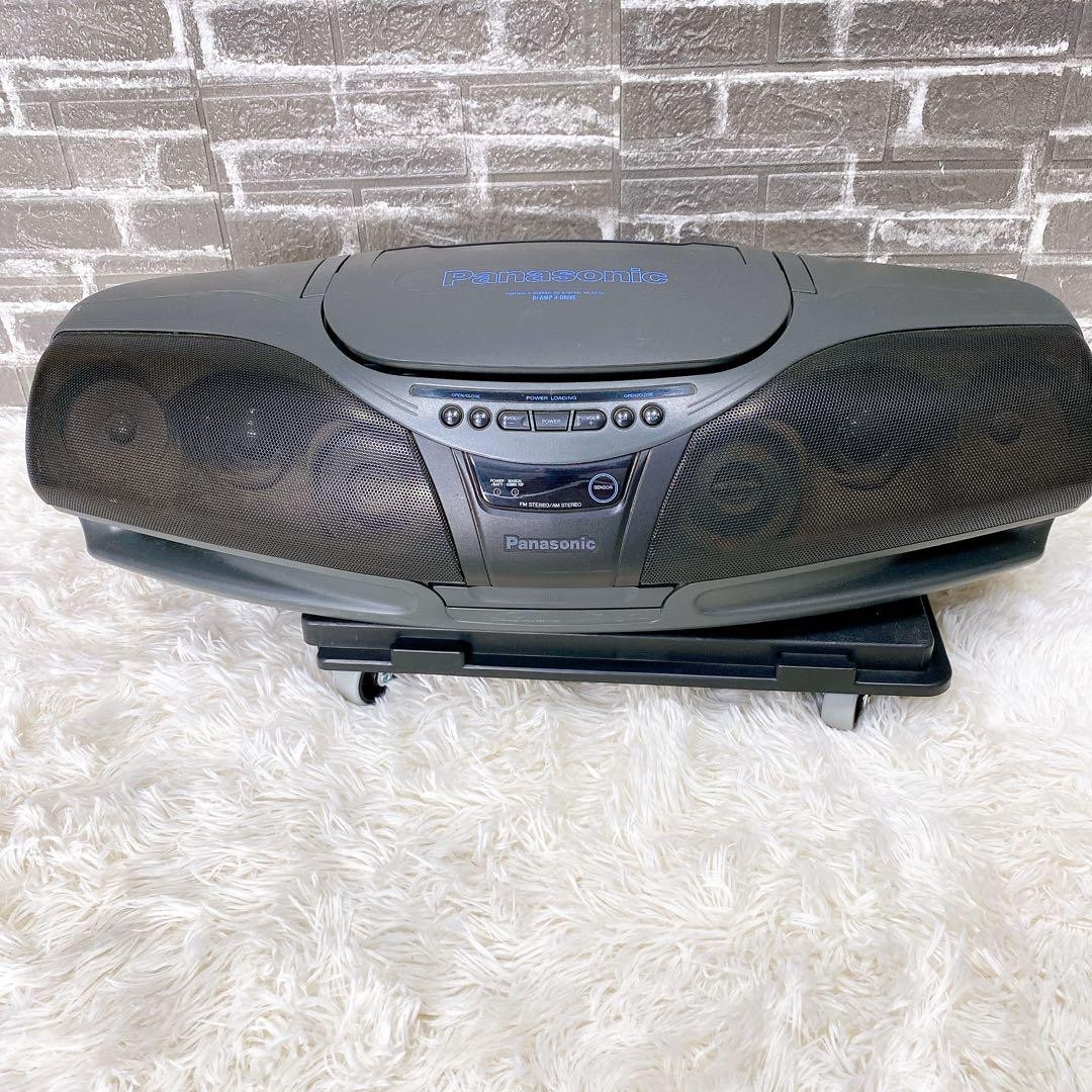 Panasonic RX-DT75  ジャンク品 Panasonic RX-DT75 Cobra Trap Bubble Radio Cassette Player