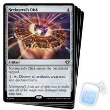 NEVINYRRAL'S DISK (COMMANDER DECK) X4 Commander Masters Magic MTG MINT CARD