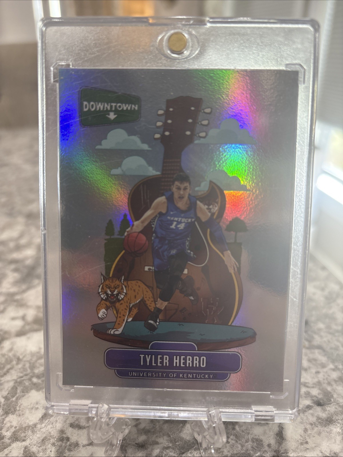 Tyler Herro Downtown 2020-21 Panini Prizm Draft Picks Basketball SSP Insert