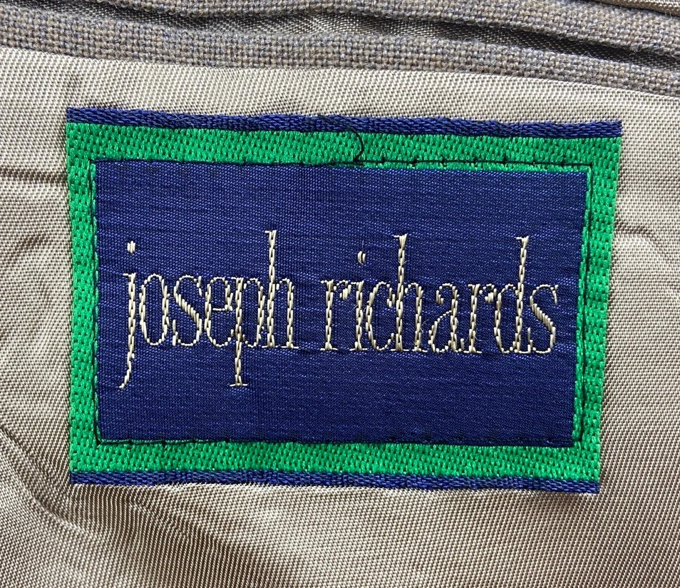 Blazer Abrigo Deportivo Traje Chaqueta DE COLECCIÓN JOSEPH RICHARDS Para Hombres 44L Botón de Metal EE. UU. Foto 2 de 4