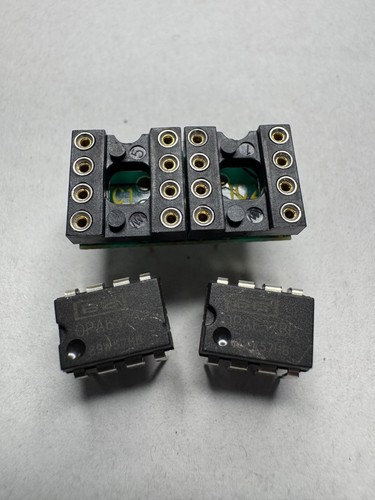 GENUINE Burr Brown OPA637BP Pair (2x) Precision High-Speed Op-Amp BrownDog DIP-8