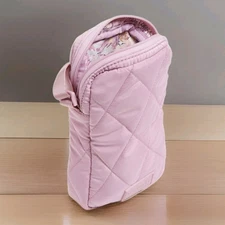 Vera Bradley Easy RFID Crossbody Bag Purse Light Dusky Plum NWT Wallet