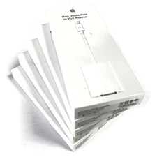 Lot of 25 Apple A1307 Mini DisplayPort to VGA Adapter Dongle MB572Z/B - New