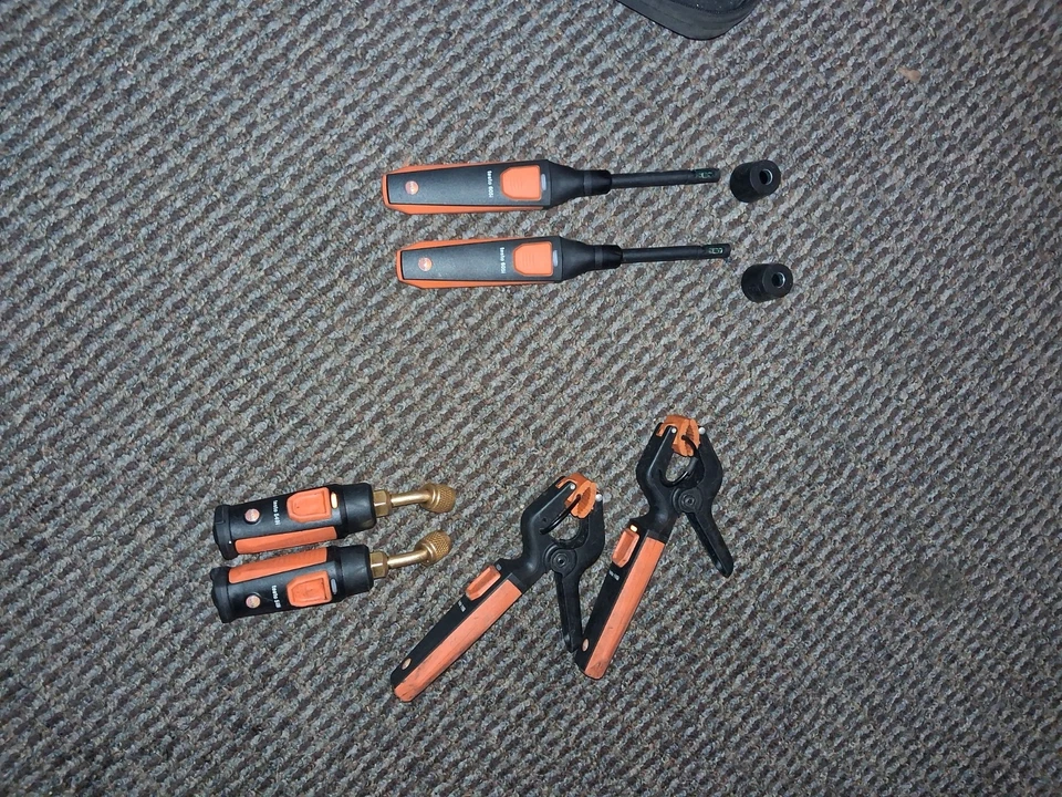 Testo 0563 0009 Sondas Inteligentes Kit de Prueba y Carga de Aire Acondicionado y Refrigeración, Inalámbrico Foto 4 de 4