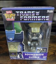 Funko Bitty POP! Figura Vinilo Bots: Transformers - Soundwave con Rumble