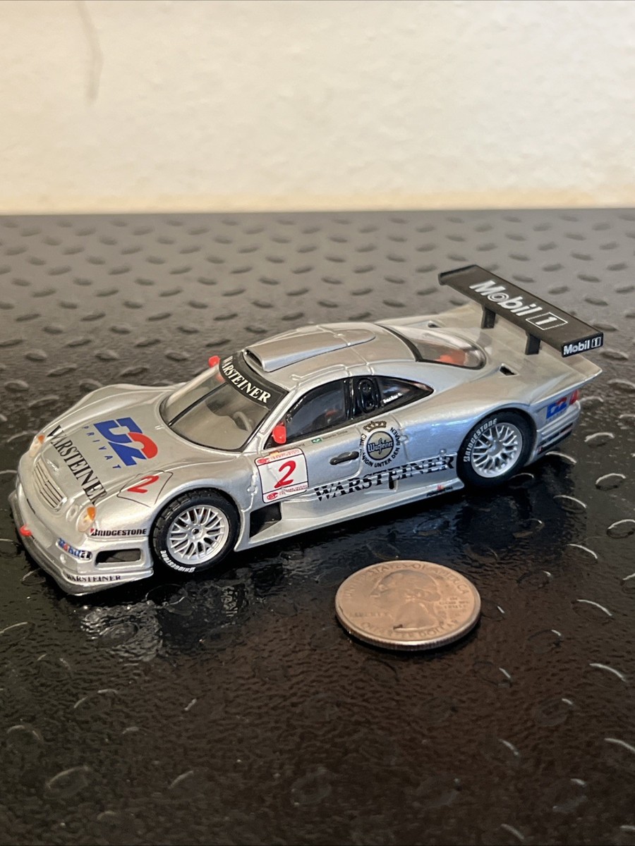 Maisto 1:43 Scale Mercedes Benz CLK-GTR #2 Warsteiner - Silver GT