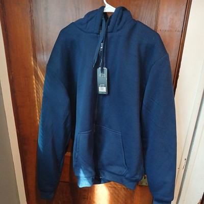 SEVEN APPAREL MENS SHERPA LINED HEATHER  JACKET SIZE XL NWT FREE SHIPPING
