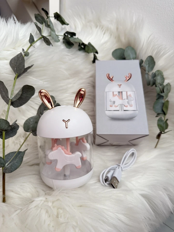 Portable Electric Diffuser Car & Room Humidifier with USB Cable - Image 2 of 4