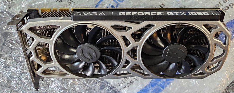 EVGA GeForce GTX 1080 Ti SC2 Gaming 11GB GDDR5X Graphics Card (11G-P4-6593-KR)