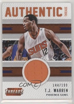 2015-16 Panini Threads Authentic Threads 144/199 TJ Warren #38 00a6
