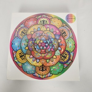 Bgraamiens Brain Games "Flowers in Flower" Round 1000 Pc Jigsaw Puzzle