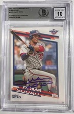 2022 Topps Opening Day - Bomb Squad Juan Soto #BS-20 Beckett 10 Auto